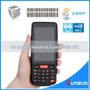 Portable Data Collector 1d Barcode Scanner GPS RFID Courier PDA