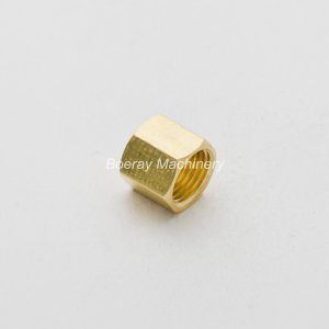 Brass Nut for Compression Tube Pipe Fitting