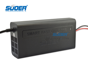 Suoer RoHS Approved 10A 24V Portable Automatic Battery Charger (SON-2410B)